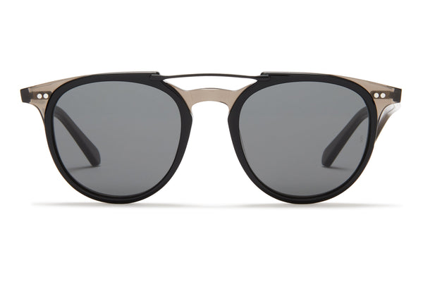 Sunday Somewhere Odin Black Unisex Aviator Sunglasses 