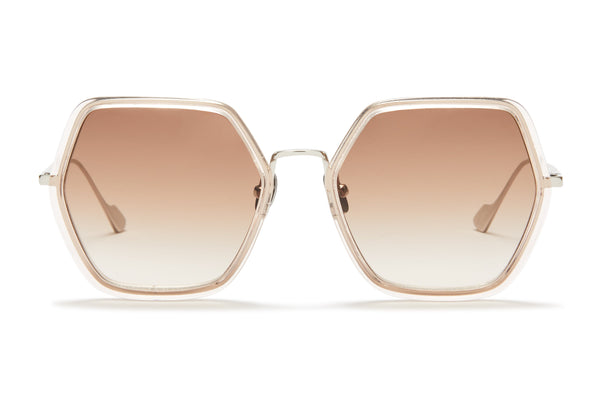 Sunday Somewhere Elizabeth Pink Woman's Square Sunglasses 