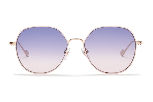 Sunday Somewhere Sedgwick Pink Women's Metal Sunglasses 